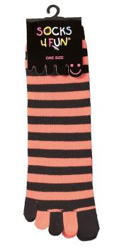 2 Paar TippTexx 24 Einzel-Zehen-Socken